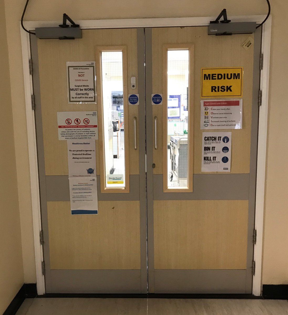 Protected mealtimes are in place at Bedford Hospital to give patients time to eat and drink and release ward staff in order to help those that require it #NHWeek