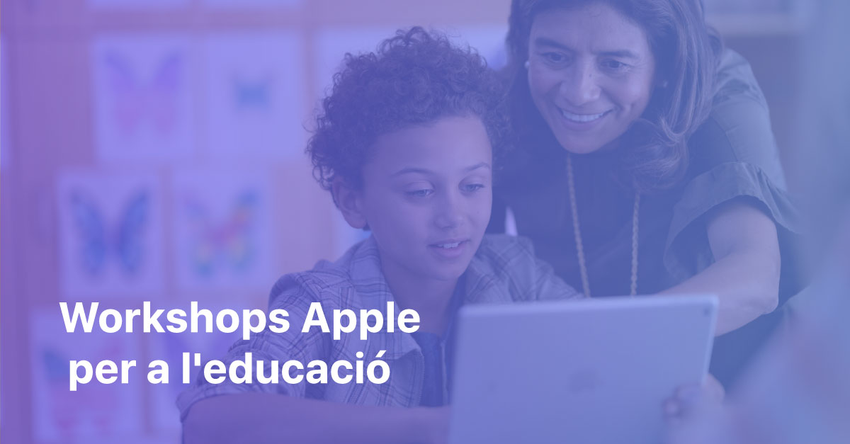 ⏰RECORDATORI⏰

Apunta't ja al webinar: Techseries d'Apple amb Jamf School!

No t'ho perdis! 

Tota la informació👉 bit.ly/2TAkxk1

#TechSeries #AppleEdu #JamfSchool