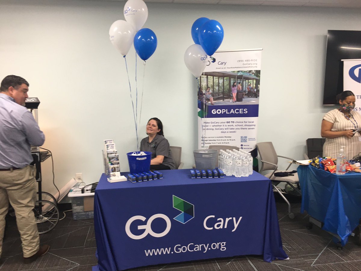 GoTriangle's tweet photo. It’s job fair time!! Got a good driving record and great customer service skills? GoTriangle and GoRaleigh, GoCary, GoDurham, Chapel Hill Transit and GoWake Access need bus operators are interviewing candidates at a job fair now. #trianglejobs
READ MORE: https://t.co/4WCASxj0aY https://t.co/ypomblKdAV