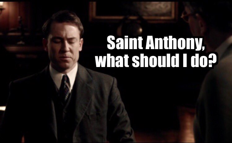 LaughOutLander's tweet photo. A little late, but… #FeastOfSaintAnthony #Outlander #AllThingsLost #FrankFan 💔 https://t.co/2Ya89A7O8X