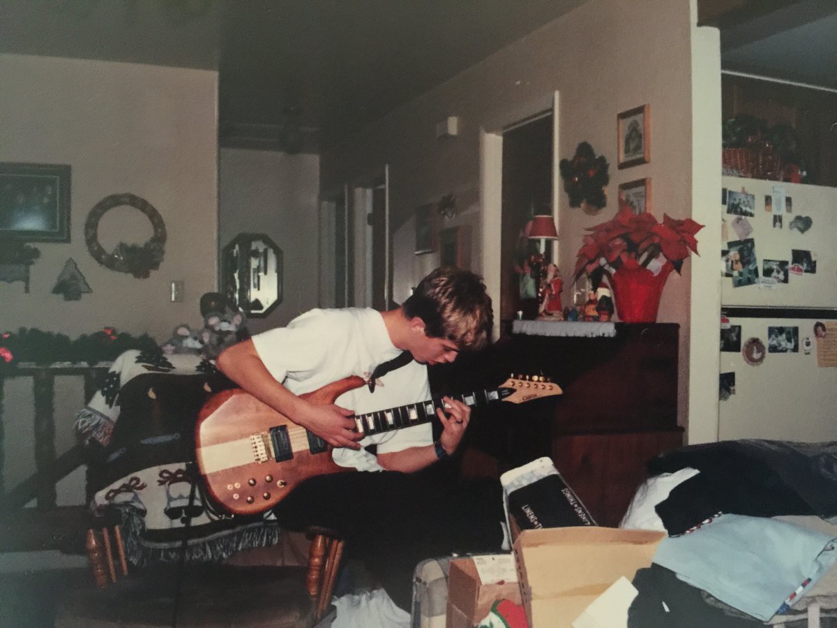 Daniel Wayne Sermon. The quiet engine behind it all. The constant. Happy Birthday to our incredibly talented guitarist, dear friend and fantastic father.