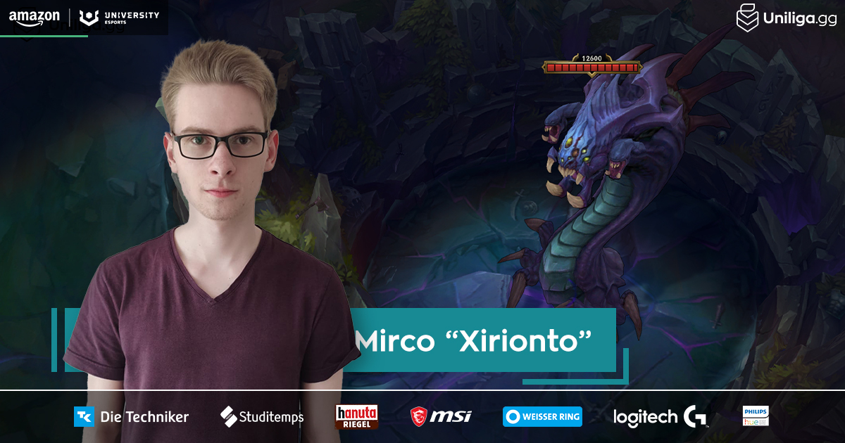 #lol🧙

Heute haben wir für euch *checks notes* das Ezreal-OTP <a href="/xirionto/">Xirionto</a> im Interview! ⬇️⬇️

uniliga.gg/community/spot…

Und hier gibts den Fast-Ex-HotS-Pro in Videoform ⬇️⬇️

youtu.be/vssvQUbRuwA