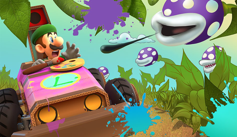 kart_tour's tweet image. Next Tour/Paris Tour: Luigi from the game #MarioKartLiveHomeCircuit is coming to #MarioKartTour with his &apos;paint&apos; outfit!