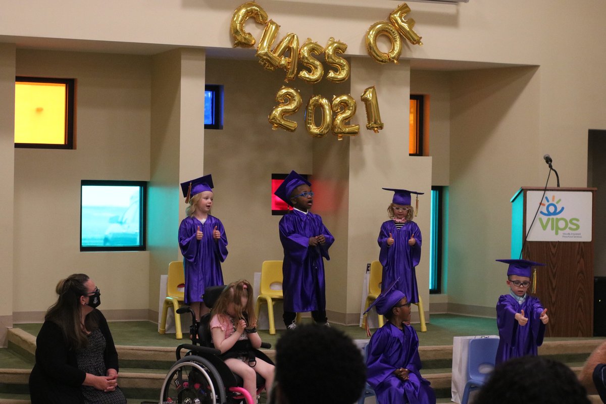 bbbkyin's tweet image. @VIPSorg recently celebrated its Kids Town Preschool class of 2021. The graduates will make their next education stop for kindergarten in public school systems, private schools, Kentucky School for the Blind, and homeschool programs. #BBBCharitySealHolder #TrustedCharityTuesday