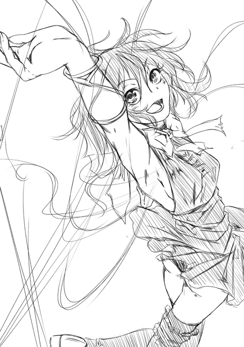 ラフぬえちゃん
衣装ちょっと(わりと)アレンジ 