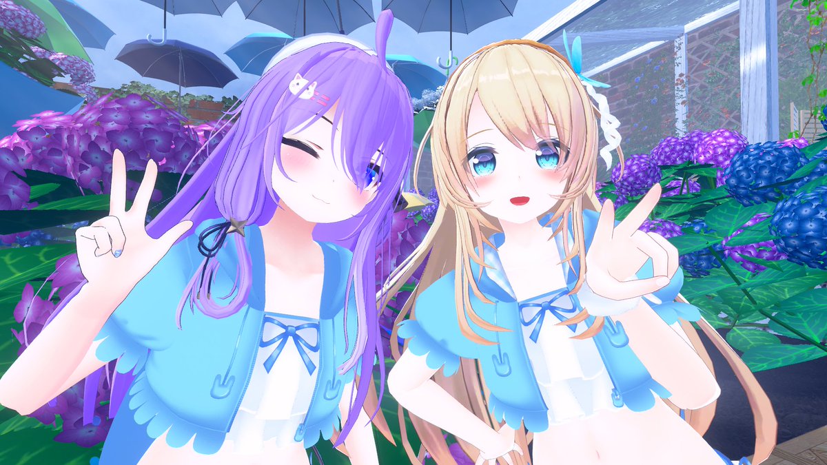 久しぶりにイベント参加したの気がする かわいいポーズをとるのはなんか難しいですね 約束のイラスト