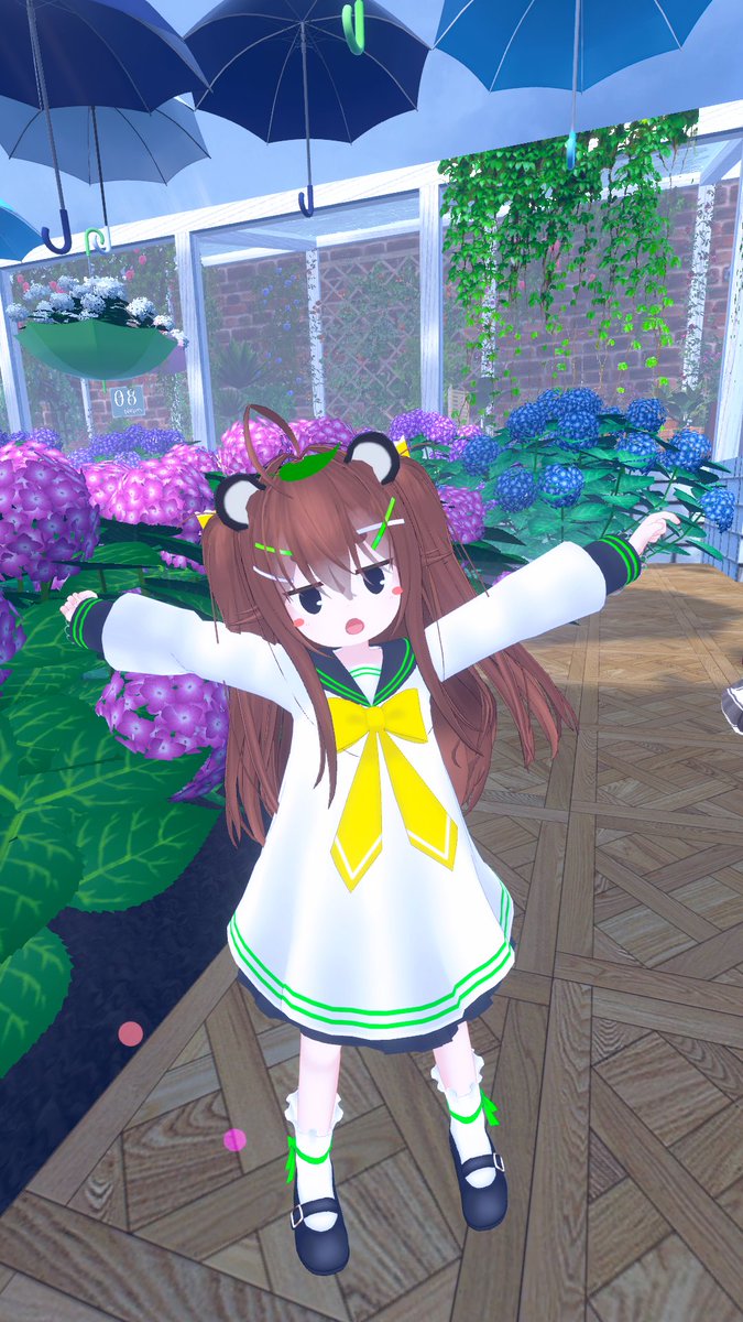 久しぶりにイベント参加したの気がする かわいいポーズをとるのはなんか難しいですね 約束のイラスト