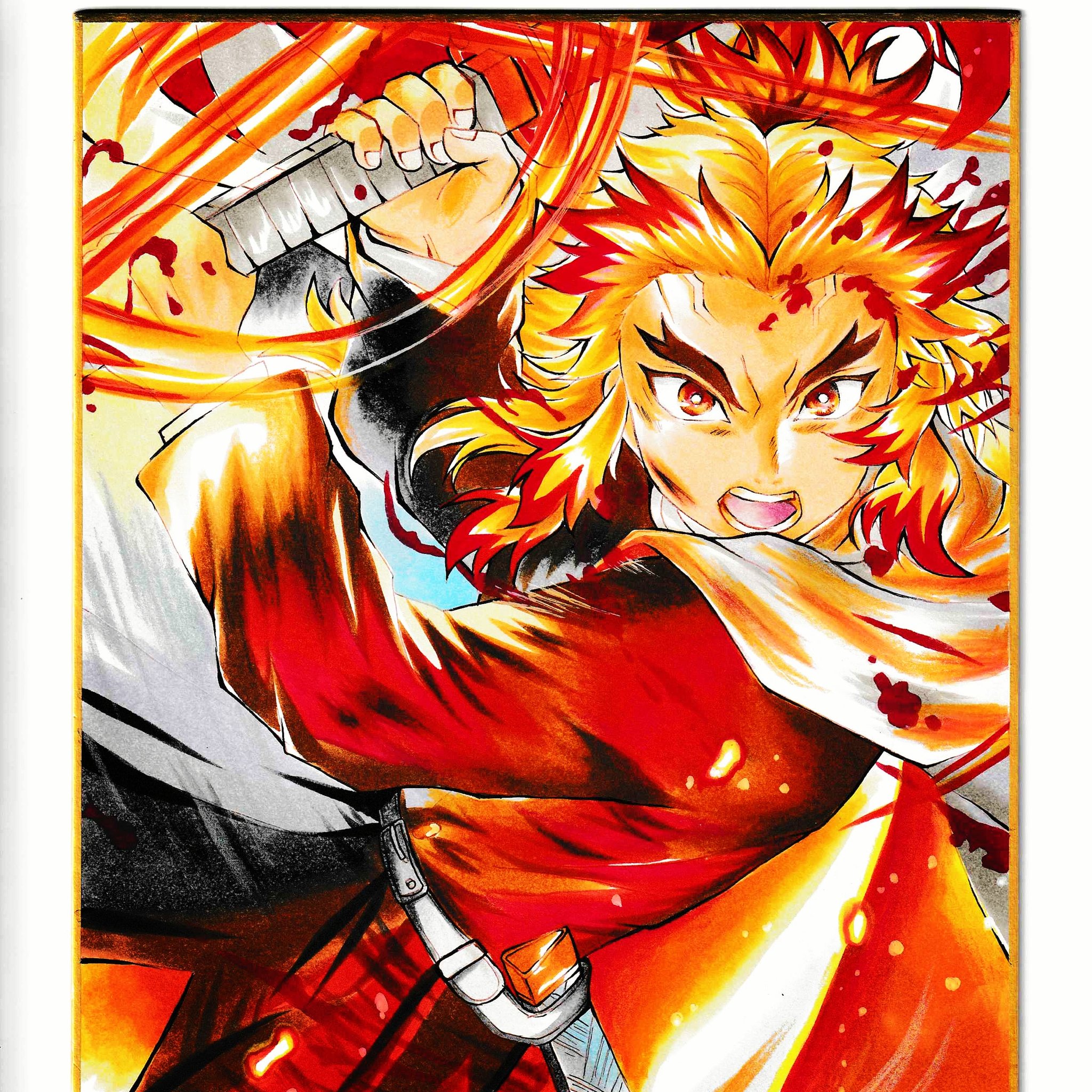 ミッフィー Miffy メルカリしてます 煉獄杏寿郎イラスト 無限列車編 鬼滅の刃絵描きさんと繋がりたい 鬼滅の刃無限列車編 鬼滅の刃イラスト アナログイラストです ﾉ ﾉ ほぼコピックでたょっとだけ色鉛筆使ってます 無限列車編 煉獄さん