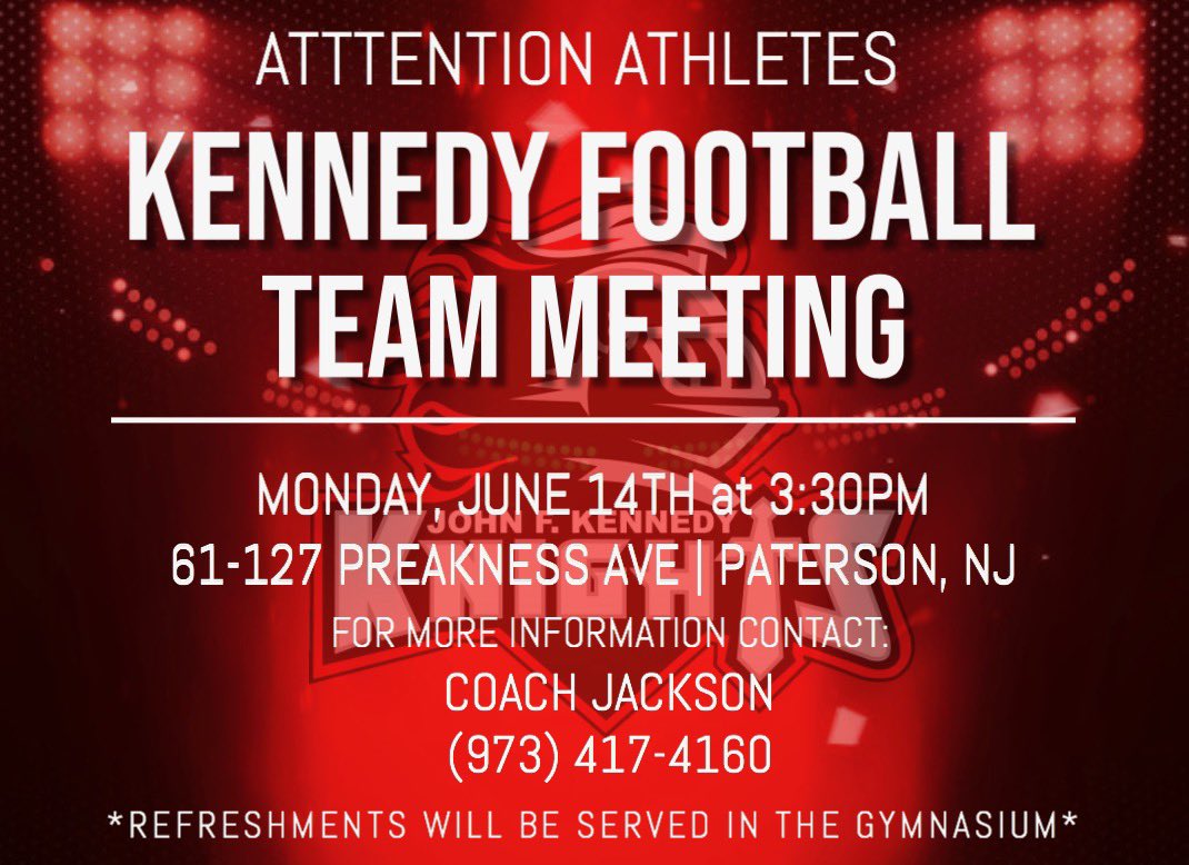 JFKPaterson's tweet image. Thank you Jalen Hargrove for your meaningful zoom visit from Rice University in Houston, Texas to discuss the importance of academics during our football meeting today. We are super proud of you #LeadersLead 🔴⚫️ @CoachRonJackson @Double_R312 @JalenHargrove1 @CiNcO_DeUcE