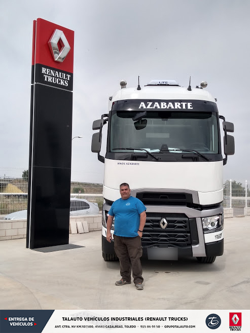 TalautoVI's tweet image. Nueva entrega en nuestras instalaciones de TALCAMIÓN (Manzanares) este Renault T-520 HIGH a nuestro cliente de Zip Spedition ,(Las Pedroñeras). Gracias por la confianza!🙌🚛
#RenaultTrucks #RenaultT520HIGH #talcamion #GrupoTalauto