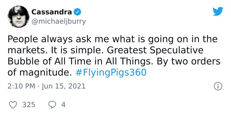 Michael Burry Is On Twitter Again Warns About Market Bubble Techstory