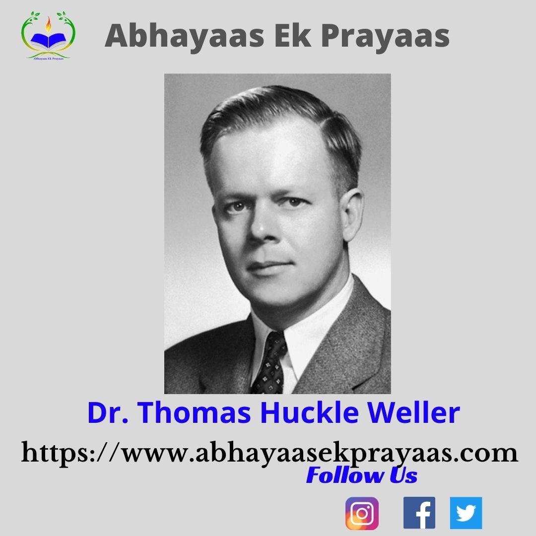 ek_prayaas's tweet photo. Dr. Thomas Huckle Weller was an American #virologist. He was awarded a #NobelPrize in #Physiology or #Medicine in 1954 for showing how to cultivate #poliomyelitis #viruses in a test tube, using a combination of #human #embryonicskin and #muscletissue. https://t.co/HUbvFKPCu9