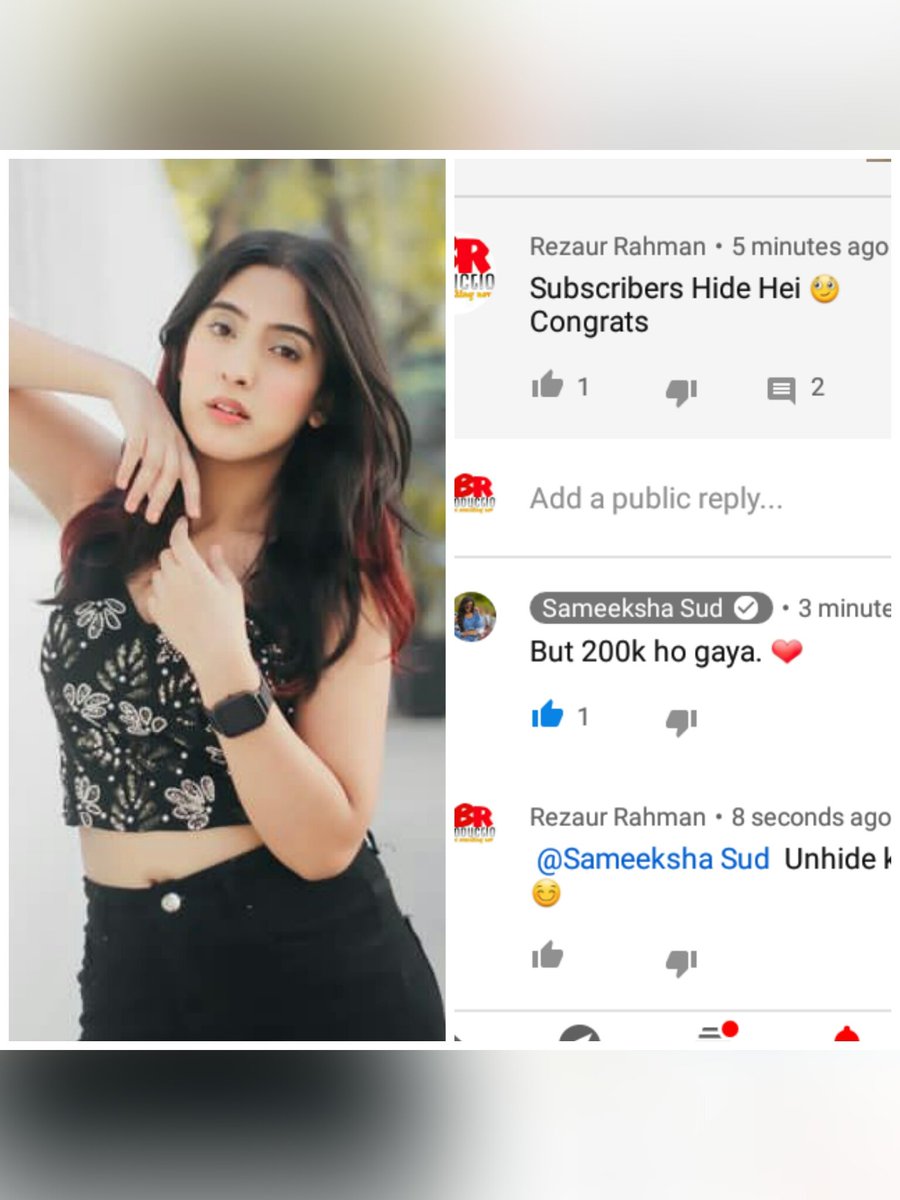 realRezaurDipu's tweet image. TikTok Star - Influencer - Celebrity  #SameekshaSud 😊😊😊