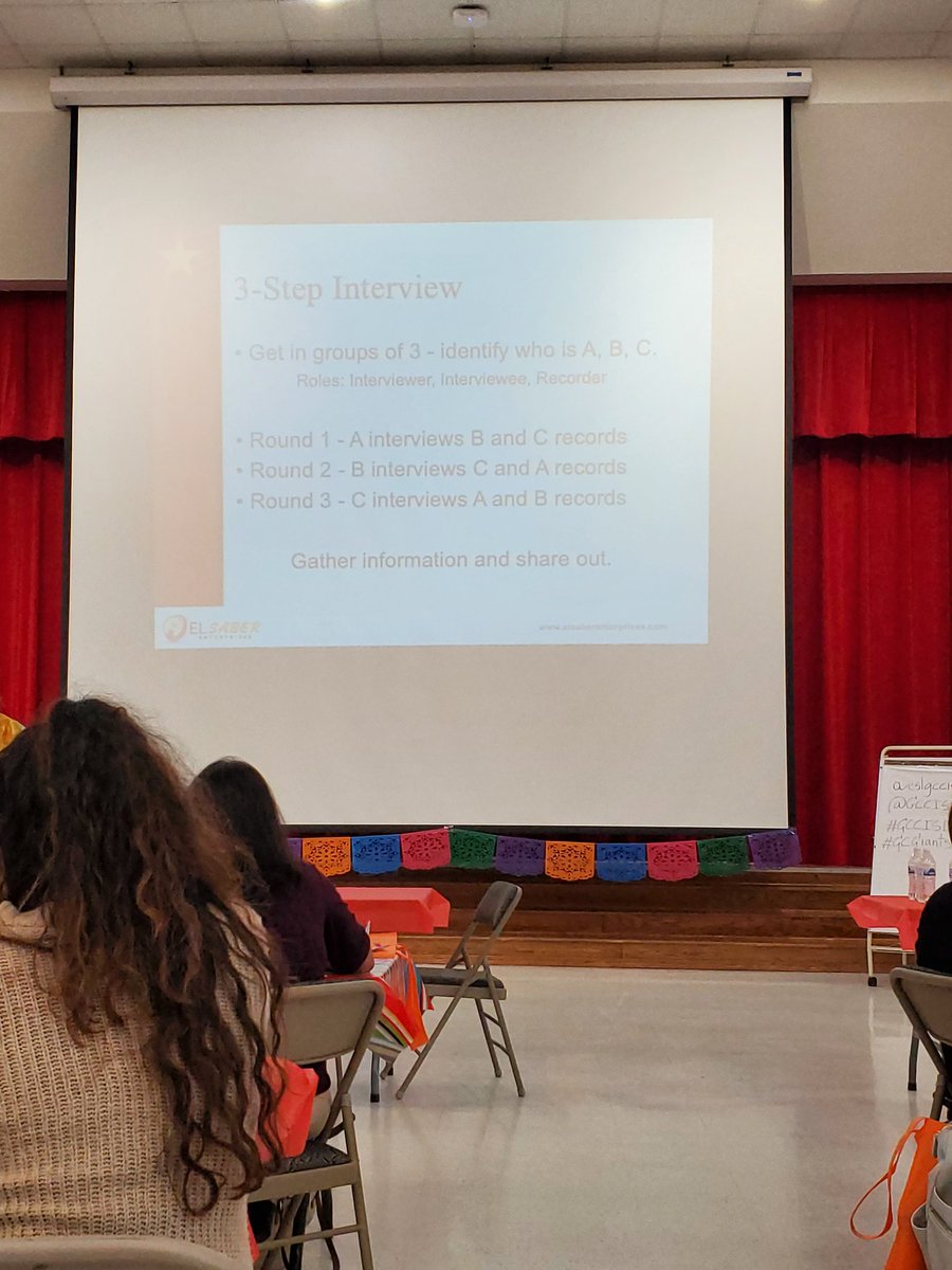 FearsAngela's tweet photo. 1st day of ESL Leadership training! @eslgccisd #GCGiants https://t.co/0ovTKrlcds