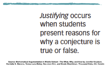 TERCtweets's tweet photo. How often do ur students present mathematical justifications for conjectures they/others make? Reg for paid online workshops this Aug: https://t.co/KsVrg4vQpf
#MathArgumentation #MathPractices #MTBOS #ITeachMath #MSMath @jen_knudsen @teresalarameloy @HarrietteSteve9 @rafanan_ken https://t.co/l6RE2uW5dG