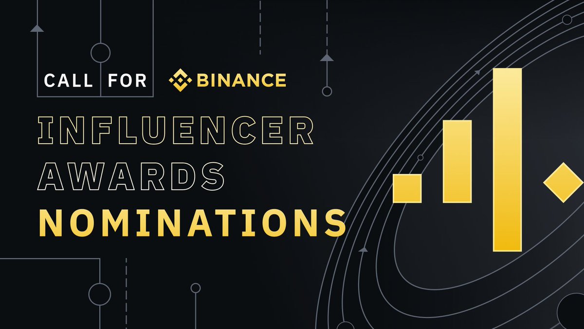 Voting for the 2021 #Binance Influencer Awards is officially starting! 🏆 Nominate your favorite crypto influencer from now until June 18. ➡️ bit.ly/2021influencer…