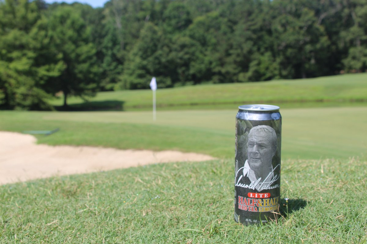 AJGAGolf's tweet photo. It's #NationalPhotographyDay and we wanted to share this shot of us enjoying some Arnold Palmers on this Arnold Palmer course!
 
#BluffsJr https://t.co/ULXoALcVim