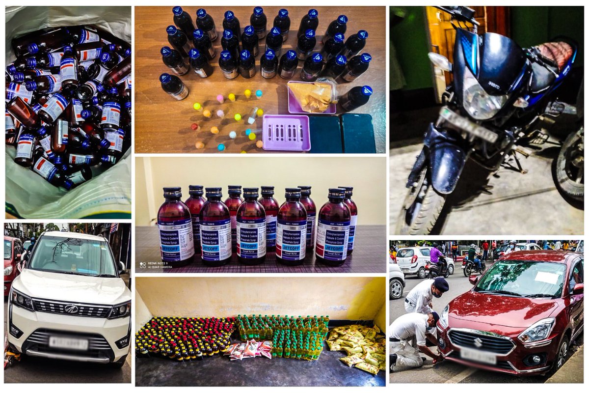 nagaonpolice's tweet photo. Yesterday Nagaon Police got 19 criminals! 
Caught Drug peddlers 8, Thieves 7, Gamblers 4, Fined Traffic violators ₹15500
𝗖𝗹𝗲𝗮𝗻𝗹𝗶𝗻𝗲𝘀𝘀 𝗶𝘀 𝗻𝗲𝘅𝘁 𝘁𝗼 𝗚𝗼𝗱𝗹𝗶𝗻𝗲𝘀𝘀
#commitment to #জনহিতজনসেৱাৰ্থে
@assampolice @DGPAssamPolice @CMOfficeAssam @diprassam https://t.co/rbhdmV3NXI