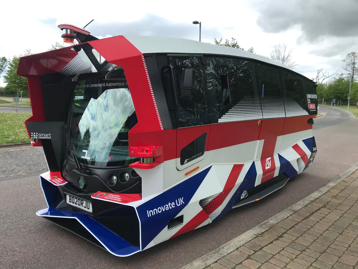 We're offering trial rides on an @aurrigotech  #CambridgeAutoShuttle until the end of June and you're invited to join us on board!
Slots are available Mon to Thurs at 10am, 12.30pm &amp; 3pm and can be booked directly using this link: orlo.uk/Eventbrite_SUG…
#autonomous <a href="/GreaterCambs/">Greater Cambridge Partnership</a>