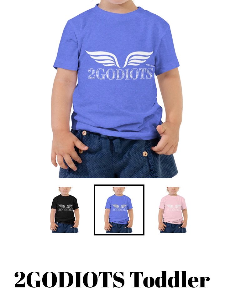 2GODIOTs's tweet photo. @2godiots is offer our signature #2godiots in #toddler sizes #toogodIowethanks #order now #summervibes #summertime #rva #la #nyc #miami #southbeach #coolbreeze #kidsfashion #kidsofinstagram #smallbusiness #supportsmallbusiness #supportchristianbusinesses https://t.co/6G289pS9Mb