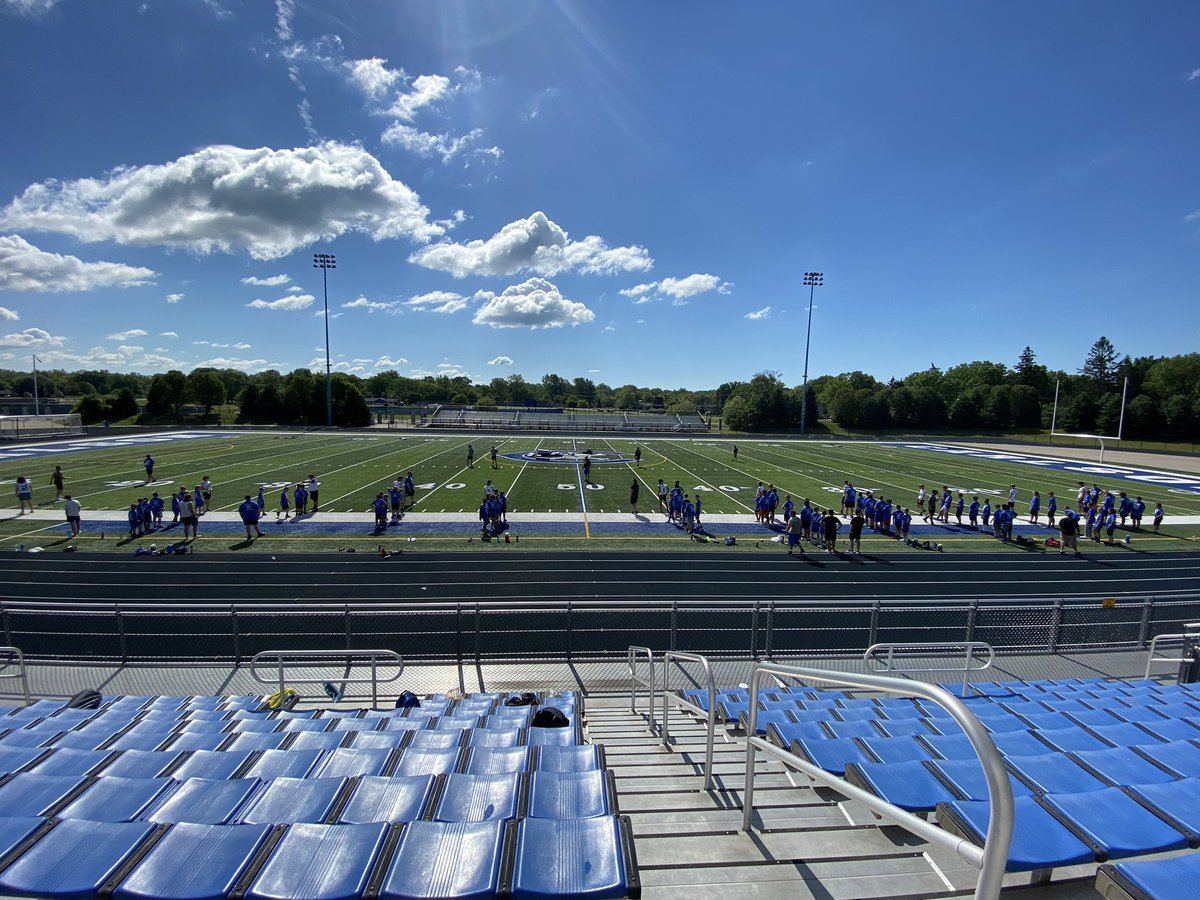 TPak25's tweet photo. Time to work. No off seasons for success. #LetsGo #GSDsummer #MarauderFootball https://t.co/zDIvri4A25