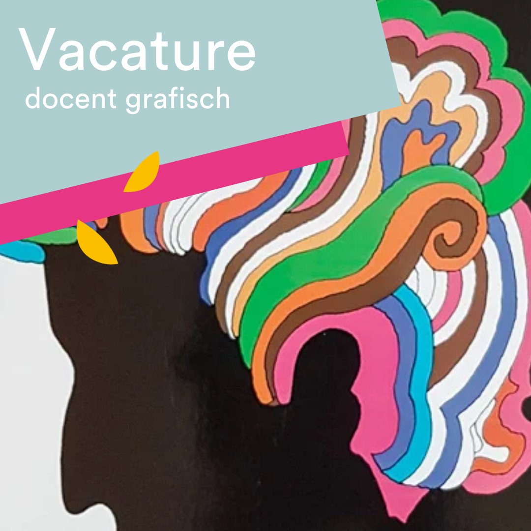 BplusC's tweet photo. Ben jij de docent grafische vormgeving die wij zoeken voor de afdeling Kunst en Beeld? Lijkt het je leuk om de cursus Grafisch Atelier 16+ te verzorgen? Reageer dan voor 28 juni! Meer info 👉 https://t.co/NR9Nn7qYrH
#vacature #grafischvormgever #grafischdesign #solliciteren https://t.co/NF9yn4fBG1