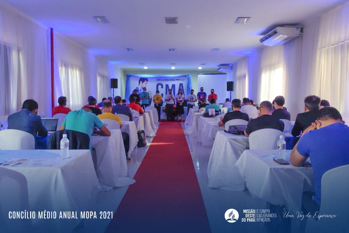WiglifeSaraiva's tweet photo. Concílio médio anual na Missão Oeste do Pará. “Impulsionando o pastoreio”. Uma benção!  @PrLeonino @prozeiascosta @iasd @adventistanorte https://t.co/HkPcuqTWsY