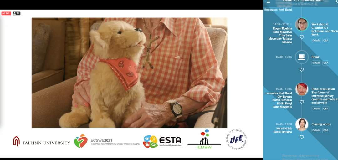 🔴 LIVE NOW 🔴 Workshop nr 4: Creative ICT Solutions and Creative Solutions