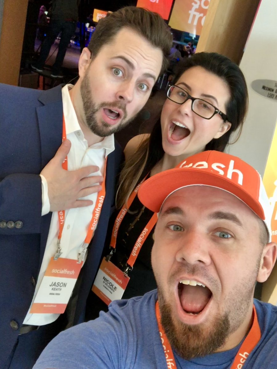 Some of the most amaizng relationships I've formed happened at #Socialfresh over the years...  Here are some of the amazing photos, moments and people! 

Damn I miss live events!