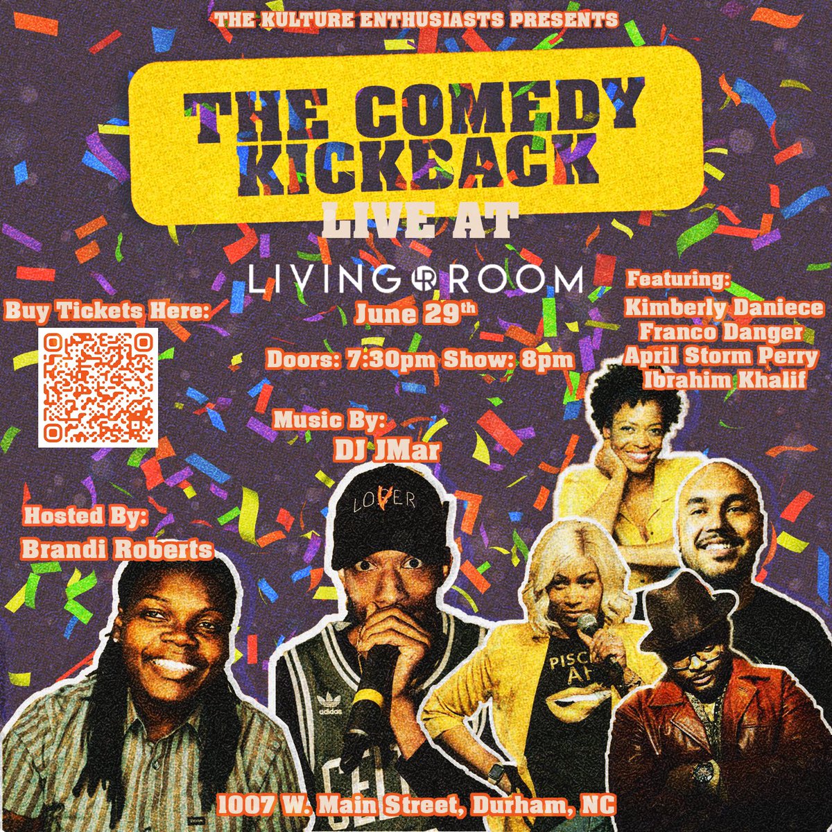 MythicalKool94's tweet photo. Durham this is where you wanna be! June 29th we out at the brand new “LIVING ROOM DURHAM” the newest premiere bar in downtown Durham. 

Early bird tickets up now! Only ONE WEEK!! (Click linktree in bio) https://t.co/NPMSgSlZgu