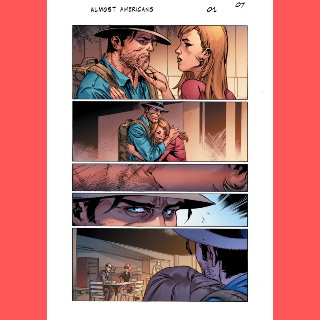 AfterShockComix's tweet photo. JUST ANNOUNCED!
🎆 ALMOST AMERICAN 🎆
Based on the real-life story of real-life spies, the new series written by @ronmarz with @JanoshNeumann (#RedAtlantis) has art by Marco Castiello, colors by @FlavioDispenza, and lettering & covers by @ruswooton!
The mission starts 9.01.21 https://t.co/suBzBmmcQj