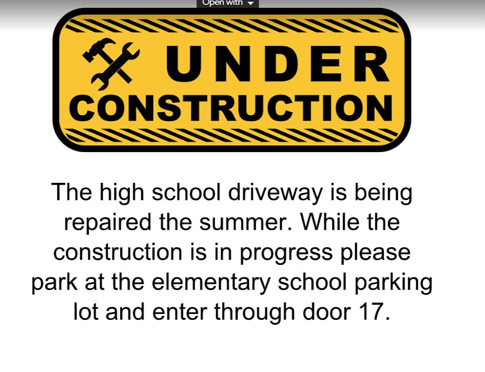 A friendly reminder...