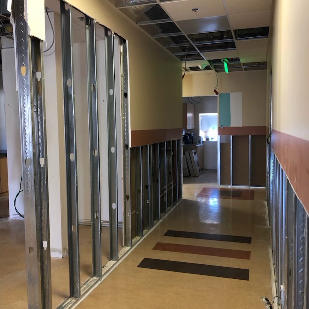 myPIPH's tweet photo. Every day of construction is one step closer to office visits! We are excited to welcome patients to our newly renovated office space in Rancho Bernardo soon!
.
.
Remember you can still make virtual visits! Just send us an email or give us a call. https://t.co/UImSTNgtJF