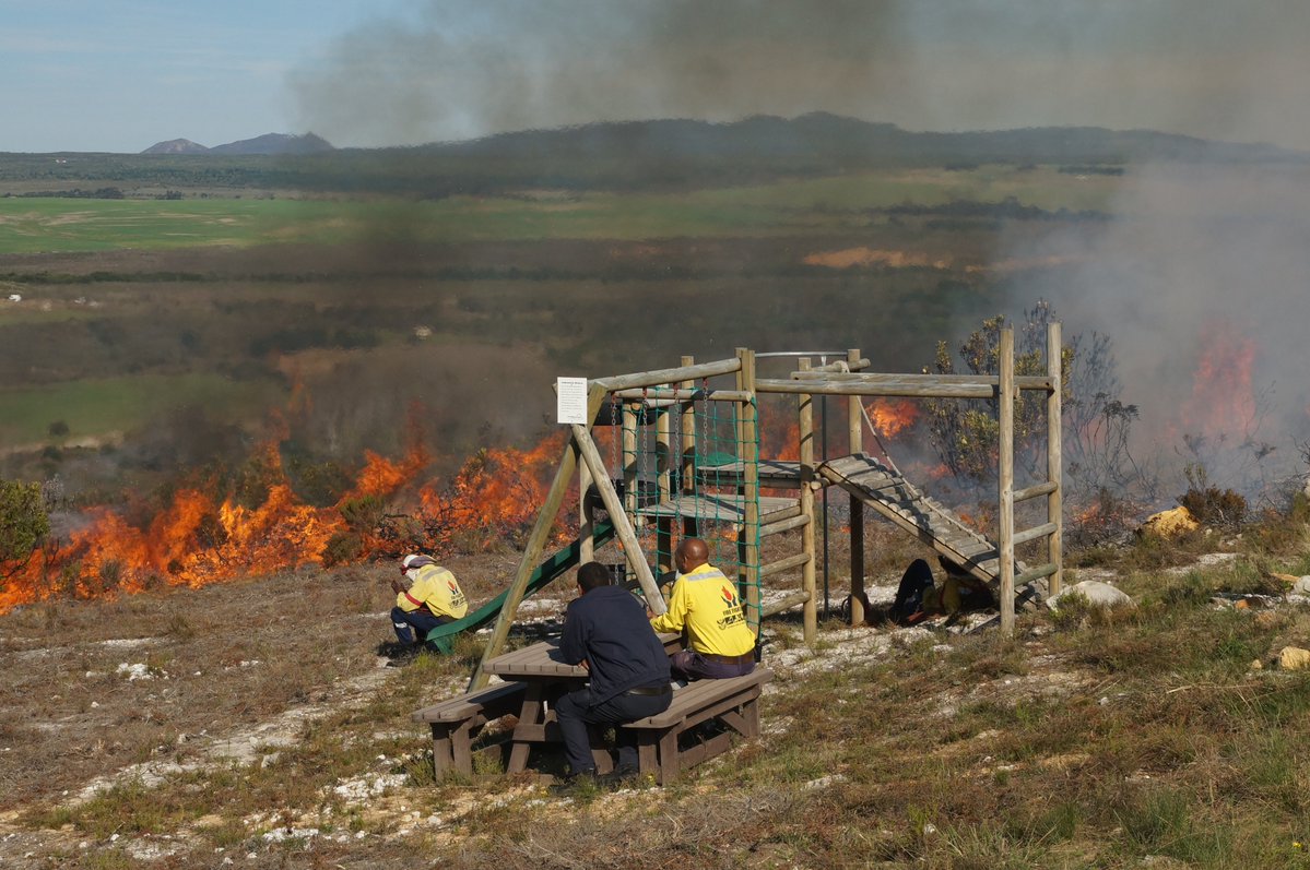 PhillipskopSA's tweet photo. #Controlledburn for fuel reduction took place at Phillipskop yesterday. Thank you so much to The Fynbos Trust and Bredasdorp Working on Fire for their expertise ensuring a safe burn.
We are looking forward to seeing what comes up following the fire.
#fynbos @OverbergFPA https://t.co/A4cjzCs1ry