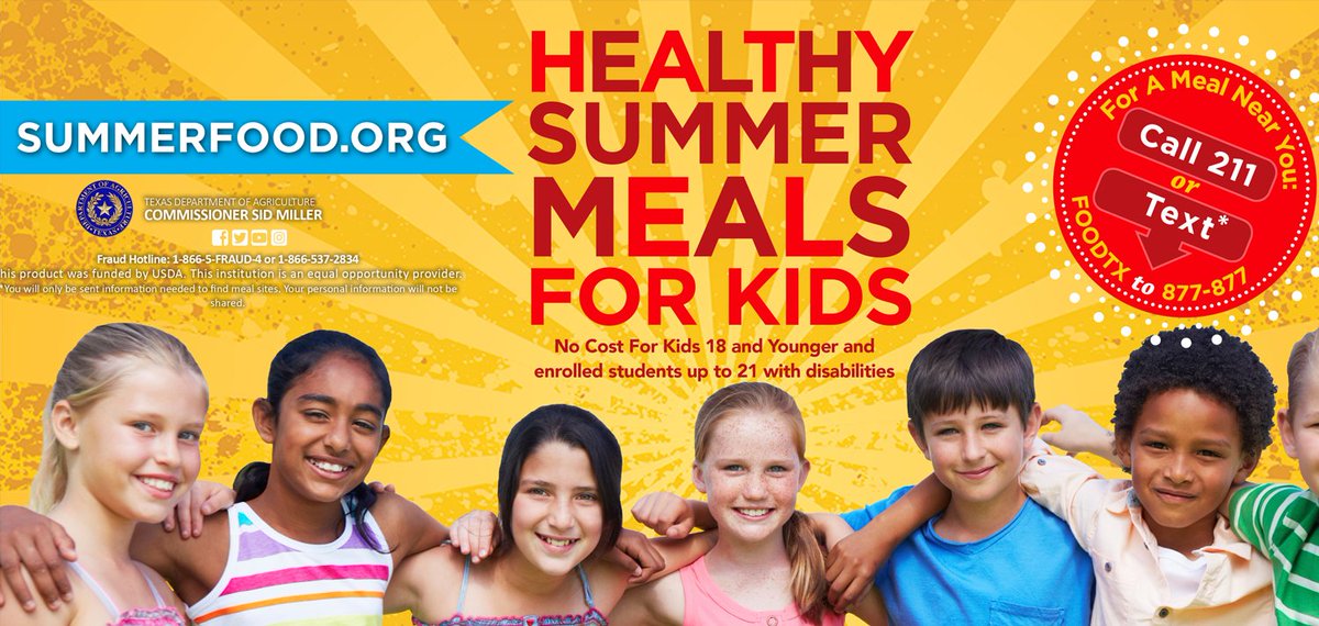 .<a href="/powerupcafe/">Cy-Fair Nutrition</a> is providing children 18 and younger with free breakfast and lunch at several neighboring schools. Learn more: cfisd.net/Page/5565. #CFISDforAll