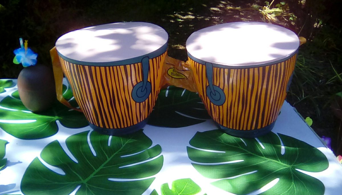 Residents have fun playing cactus toss game and Bingo in the garden. #hicaactivities