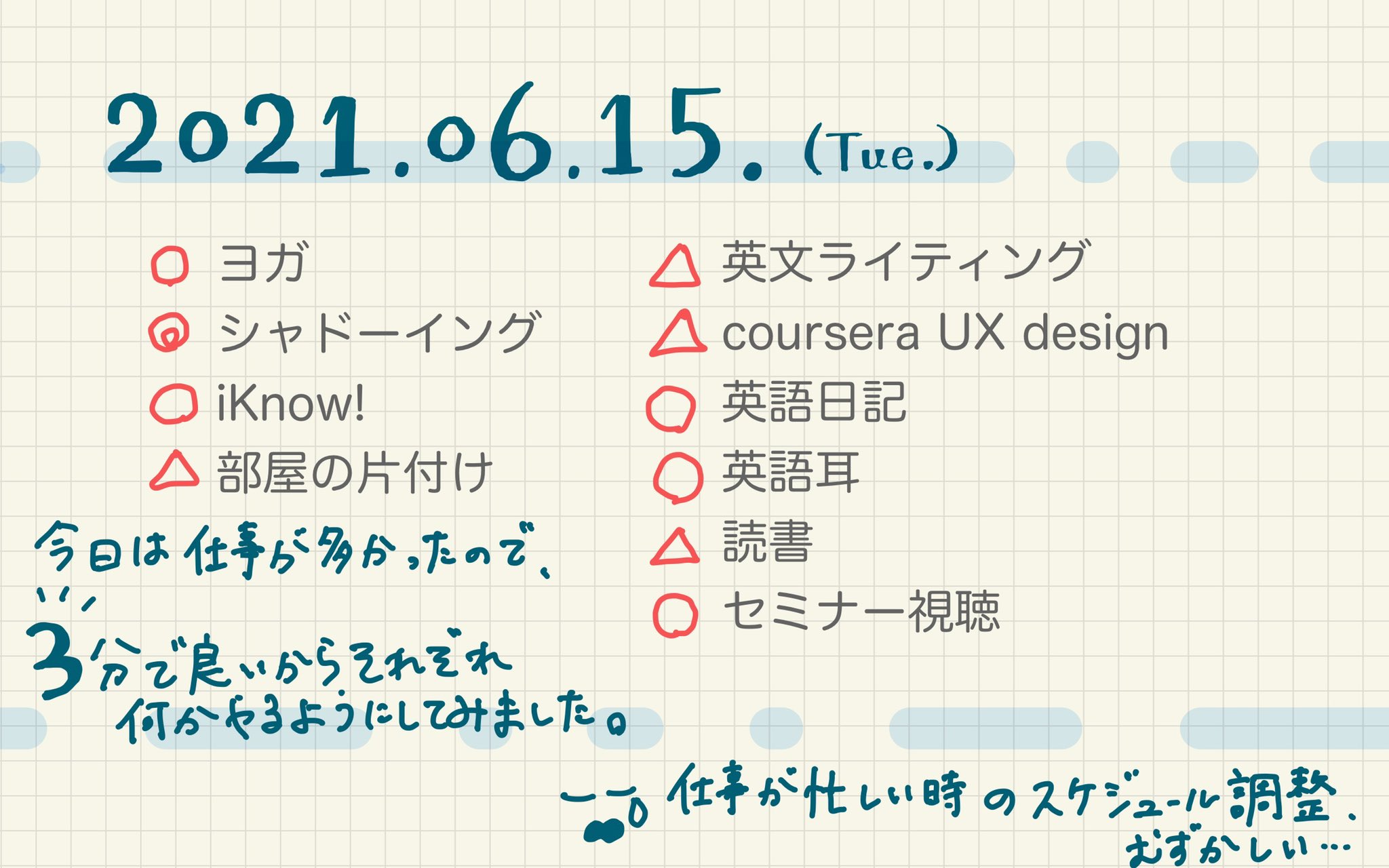 あこ Versant55目標 6 24 ヨガ Distinction App New シャドーイング 英文ライティング Coursera Ux Design 英語日記 英語耳 読書 Hellotalk New 英語のモチベがちょっと下がりつつあるので Hellotalkとdistinctionのアプリを使い