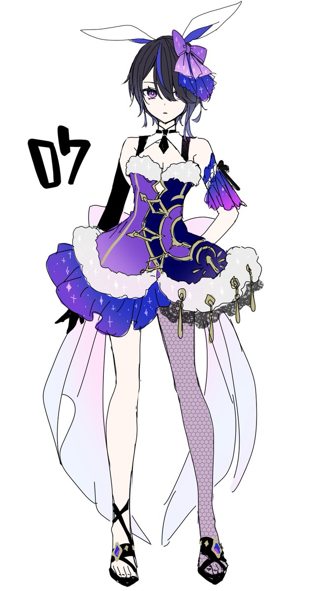 息抜きキャラデザ うさアイドルおねーさん かっこいい感じにお作りしたい Memenoのイラスト 息抜きキャラデザ うさアイドルおねーさん かっこいい感じにお作りしたい Memenoのイラスト