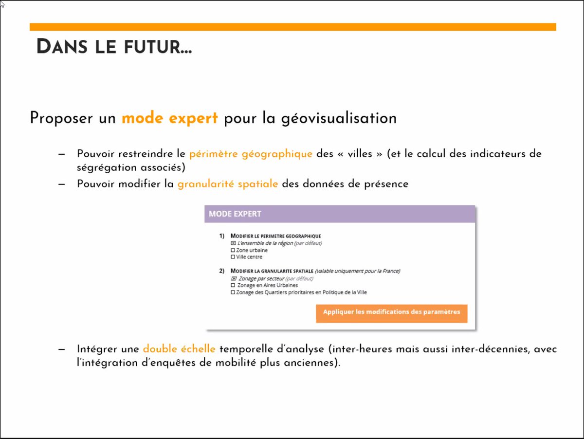 Mais aussi répondre à des besoins avancés comme définir des typologies territoriales, fournir un mode expert