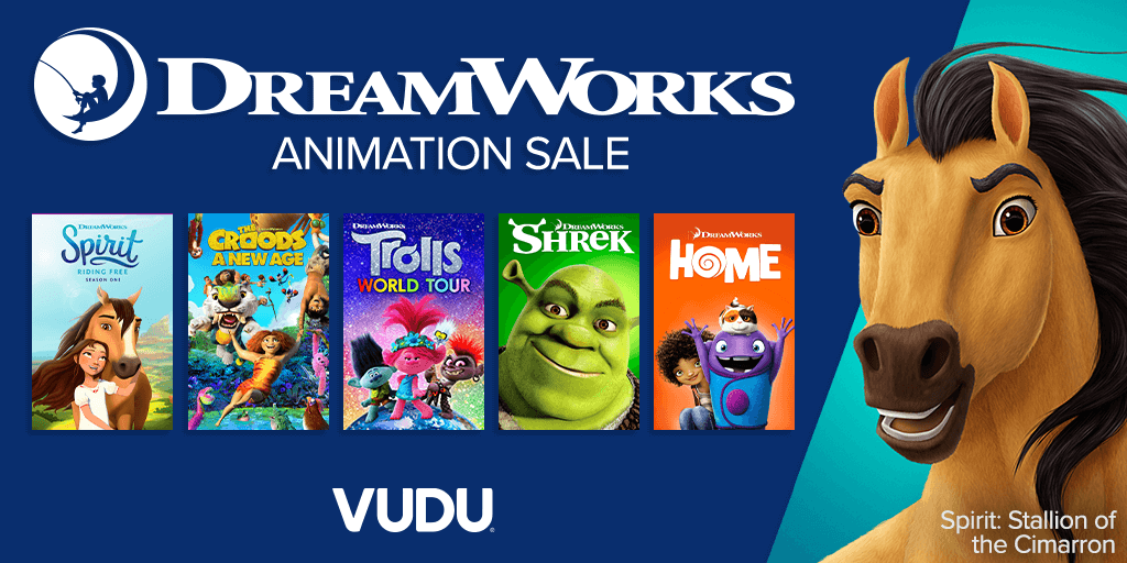 Animate your life and take advantage of the DreamWorks sale on Vudu! bit.ly/DreamworksAnim…