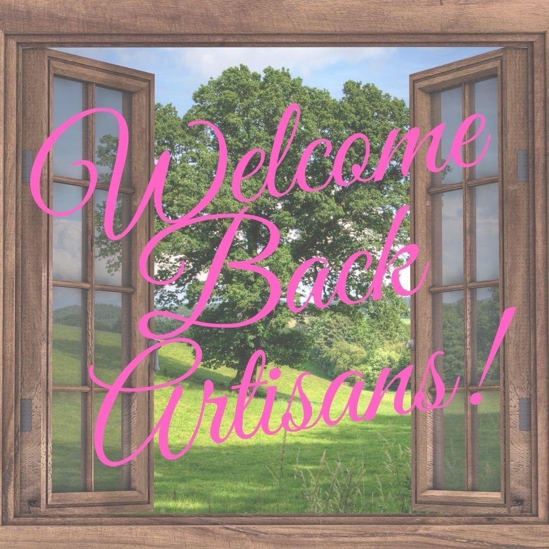 They have been waiting patiently!
*Step 1* of Ontario's Public Health #Reopen Plan allows #GrandmaNeedledIt 🧵and #Treemendous Pieces 🌳 to again operate safely as a vendor!  
Welcome back, see you Thursday!