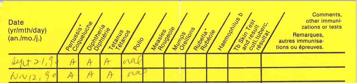 I'm thankful for a lot of things and the fact that my parents kept this card safe until I was old enough to scan it is one of them. Almost 31 and just sent a copy in today as proof so I can start fellowship!