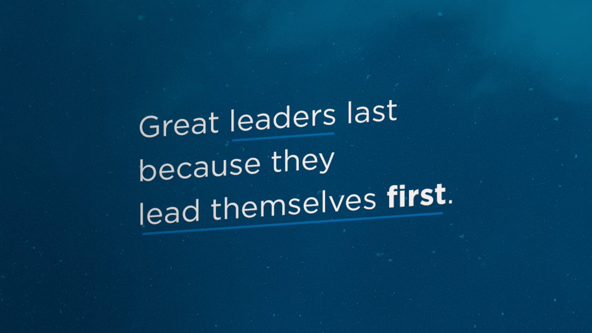 AndyStanley's tweet photo. Leadership begins with the person in the mirror. https://t.co/Vsno7CiHyr