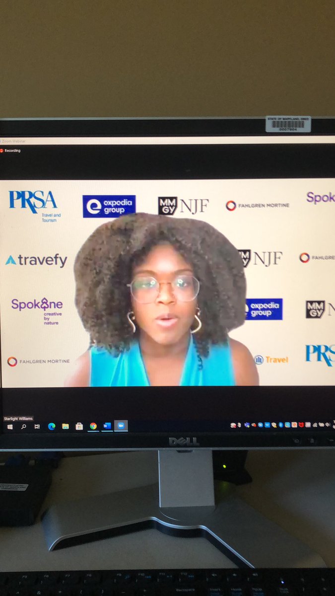 Attending <a href="/prsatravel/">PRSATravel</a> Conference and listening to <a href="/Frommers/">Frommer's</a> @travelingnewyorker <a href="/star_lightw/">Starlight Williams</a>