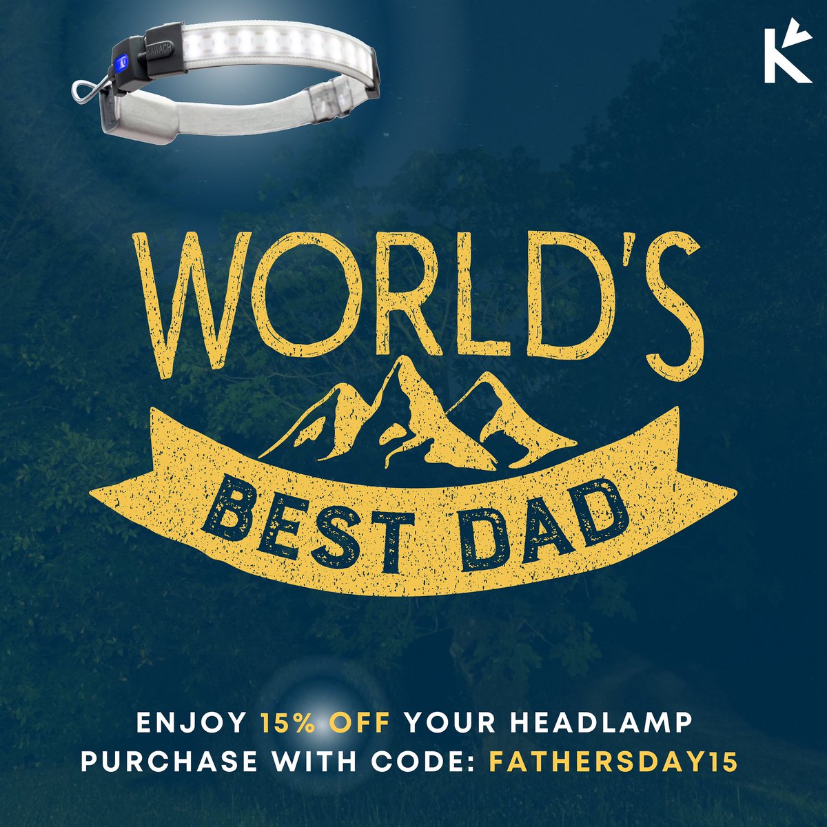 kawachusa's tweet photo. #FathersDay is right around the corner & what better to help light up your day than the Kawach K-1110 Area Illumination Headlamp 💫 Enjoy 15% off with code: FATHERSDAY15
Purchase link in bio.
#FathersDay #Dad #Gift #GiftIdeas #Coupon #Discount #Kawach #Headlamp #LedFlashLights https://t.co/5xnD0X8i1u