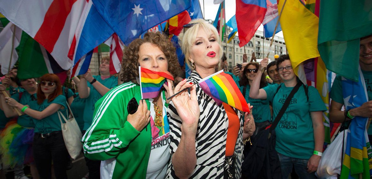 JoannaLumleyUK's tweet photo. Happy #Pride Month you fabulous lot🌈🥂🍾 https://t.co/2sgmJAvVdk