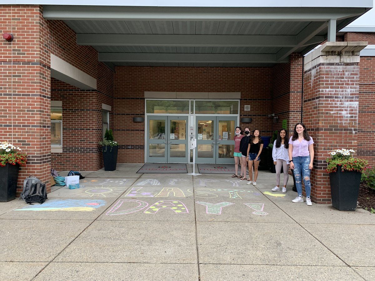 Three words that sound like music to everybody's ears: "Happy Last Day!" We made it!