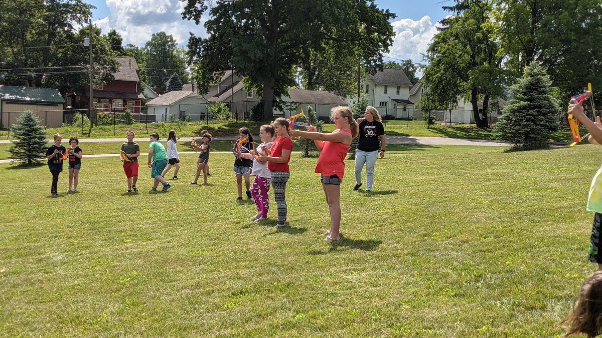 Newark_Schools's tweet photo. It's been another great day at STEM Camp, building bow and arrows today. #NCSSummerGames https://t.co/lvD8Jl4MTu