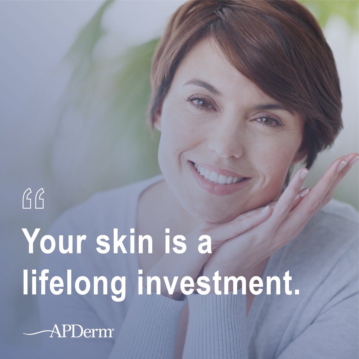 ap_derm's tweet image. Protect the skin you live in! We splurge on shoes and lattes, so why not a #skintreatment? You’re worth it (promise)!   #skincare