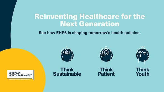 Interested in the future of health in the EU? Then look no further. The #EHP6 recommendations are out: healthparliament.eu/ehp6-recommend… #healthcare #Health #NextGeneration #youth